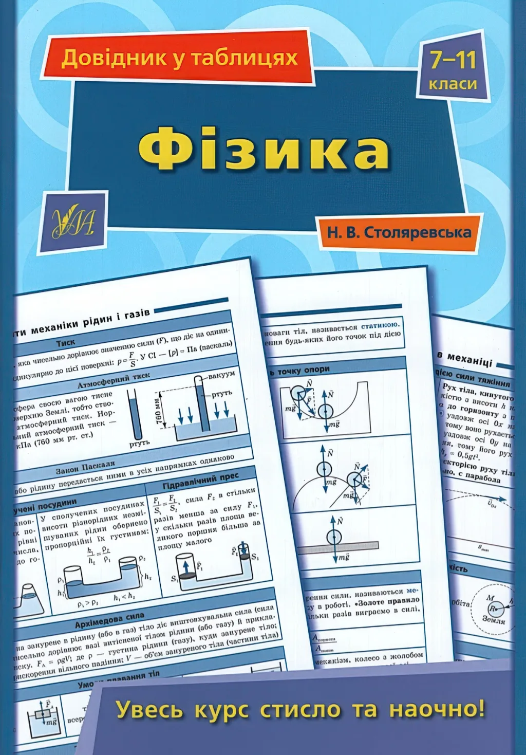 Довідник у таблицях Фізика 7–11 класи