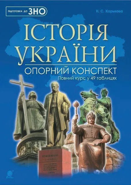 Історія України Опорний конспект Повний курс у 49 таблицях