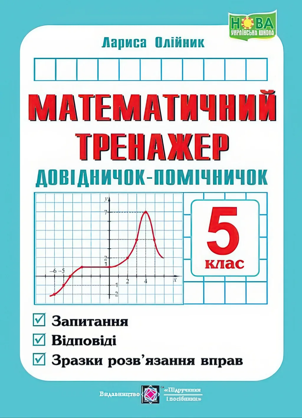 Математика 5 клас Довідничок-помічничок